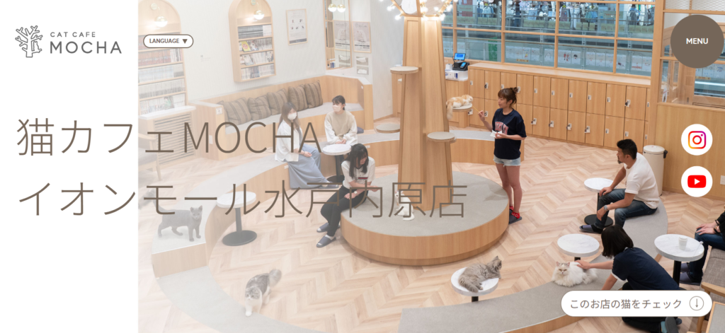 イオンモール水戸内原店｜猫カフェ MOCHA(モカ) - catmocha.jp